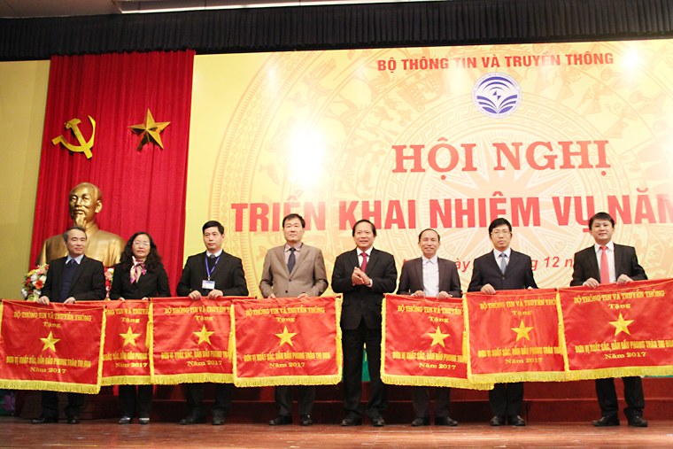 Bộ TT & TT tổ chức Hội nghị tổng kết công tác năm 2017 và triển khai nhiệm vụ năm 2018