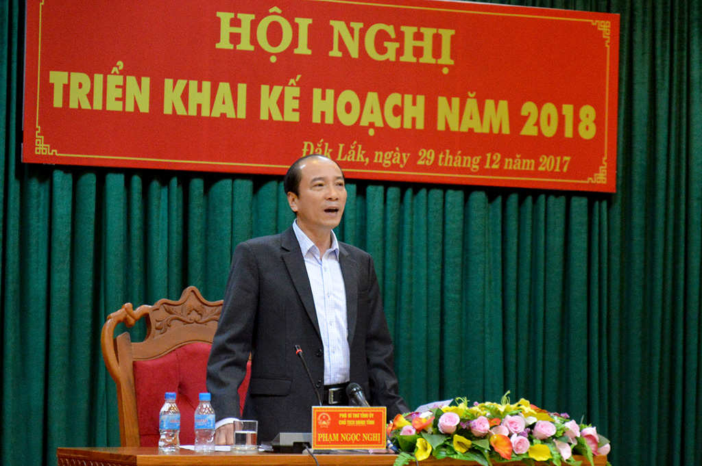 UBND tỉnh triển khai kế hoạch năm 2018