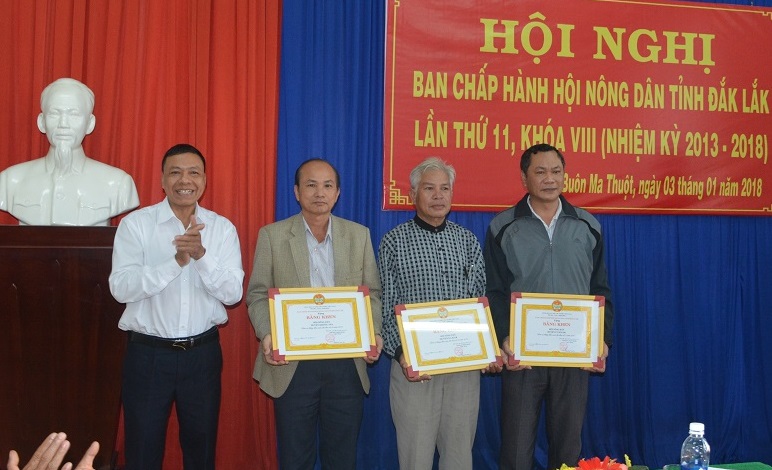 Hội nghị Ban Chấp hành Hội Nông dân tỉnh lần thứ 11, khóa VIII.