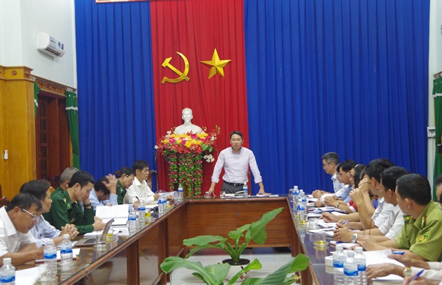 Đoàn công tác UBND tỉnh Đắk Lắk thăm và làm việc tại huyện Ea Súp