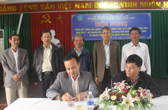 Tổng kết công tác quản lý chất lượng vật tư nông nghiệp, an toàn thực phẩm nông, lâm, thủy sản năm 2017