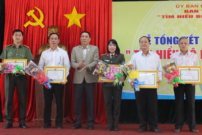 Tỉnh Đắk Lắk tổ chức Lễ tổng kết và trao giải Cuộc thi  “Tìm hiểu Bộ luật Dân sự năm 2015”