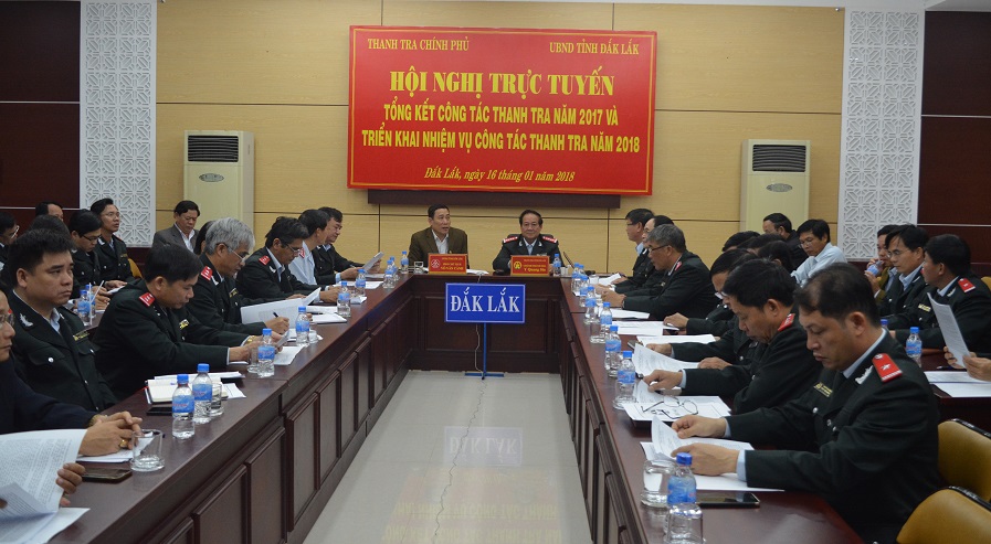 Thanh tra Chính phủ tổng kết công tác thanh tra năm 2017 và triển khai nhiệm vụ năm 2018.