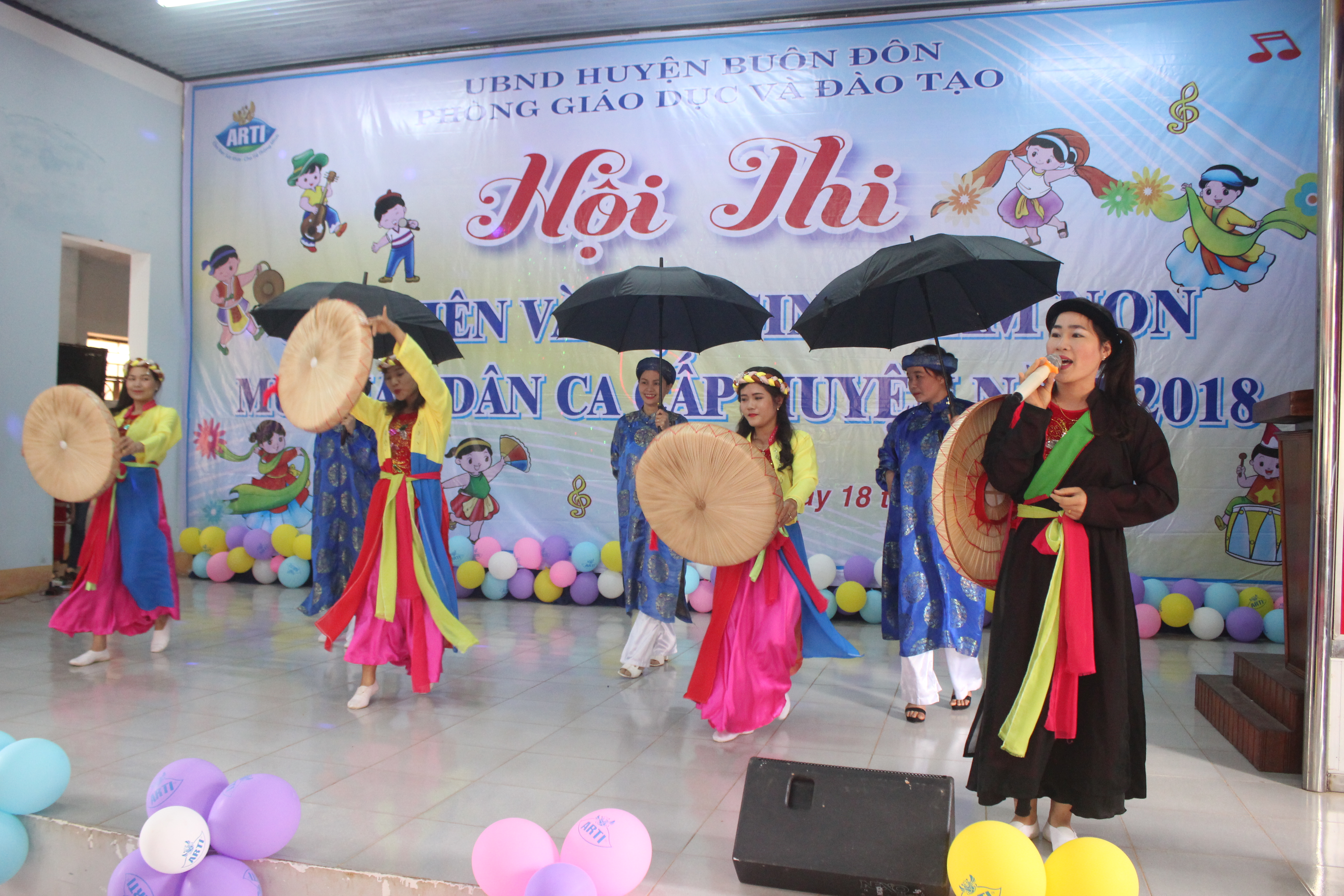 Hội thi giáo viên và học sinh Mầm non hát dân ca huyện Buôn Đôn lần thứ II, năm 2018