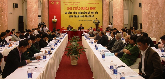 Hội thảo khoa học “50 năm Tổng tiến công và nổi dậy Mậu Thân 1968 ở Đắk Lắk”