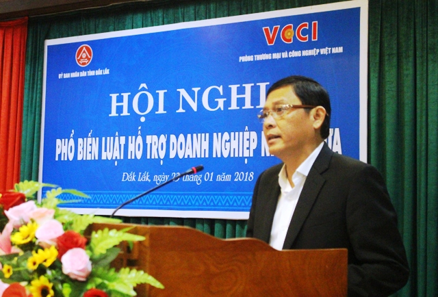 Hội nghị phổ biến Luật hỗ trợ doanh nghiệp nhỏ và vừa