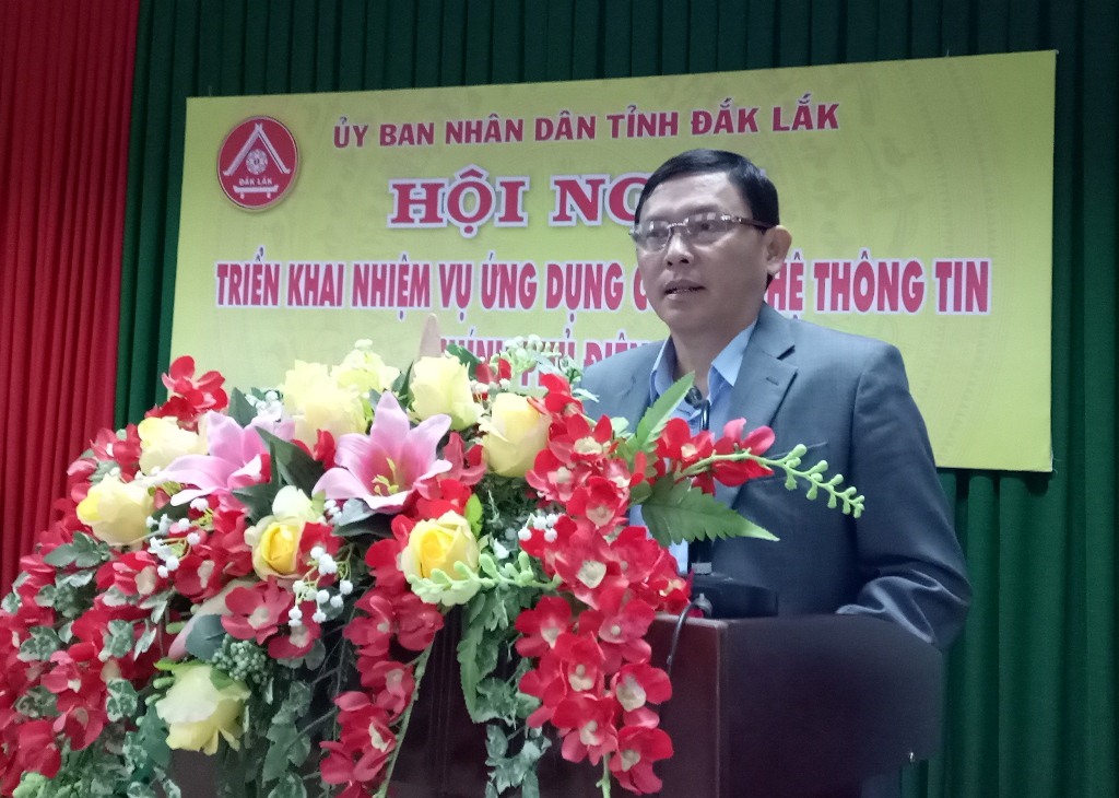 Hội nghị triển khai nhiệm vụ ứng dụng Công nghệ thông tin Chính phủ điện tử