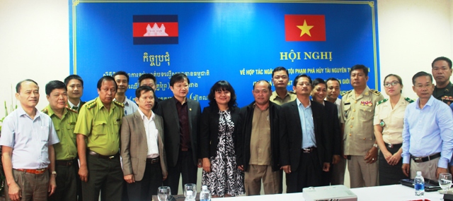 Đắk Lắk và Mondulkiri hợp tác ngăn chặn tội phạm phá hủy tài nguyên thiên nhiên khu vực biên giới