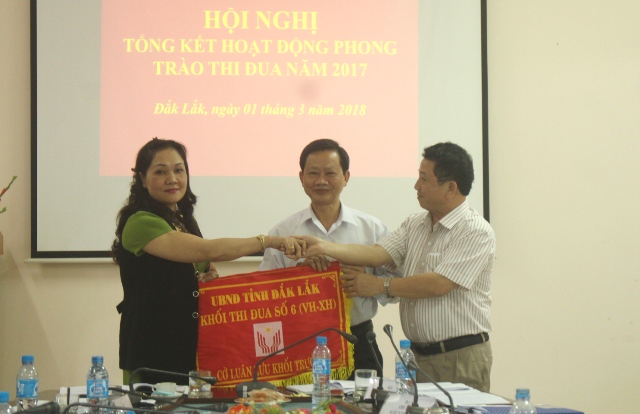 Khối thi đua Văn hóa – Xã hội triển khai phong trào thi đua năm 2018