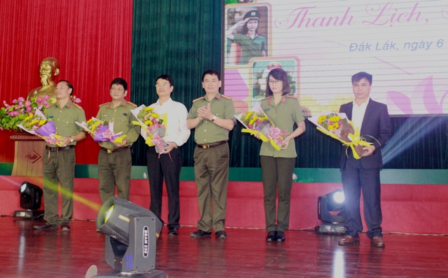 Khai mạc Hội thi Nữ Công an Đắk Lắk thanh lịch, tài năng năm 2018