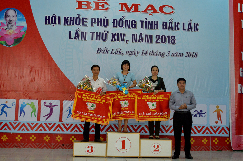 Bế mạc Hội khỏe Phù Đổng tỉnh Đắk Lắk lần thứ XIV