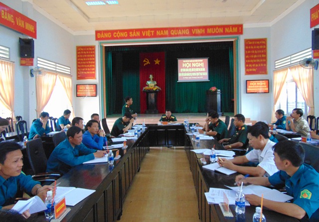 Hiệp đồng huấn luyện, kiểm tra sẵn sàng động viên quân nhân dự bị năm 2018