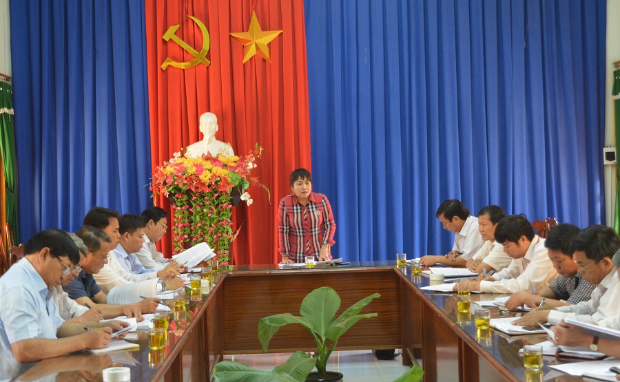 Ban Văn hóa – Xã hội HĐND tỉnh giám sát việc thực hiện chính sách, pháp luật trong lĩnh vực công nghệ thông tin trên địa bàn huyện Ea Súp giai đoạn 2013 – 2017.