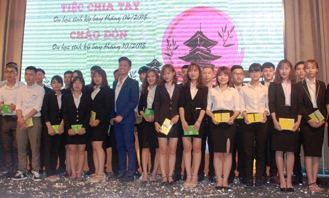 Lễ chia tay du học sinh Nhật Bản