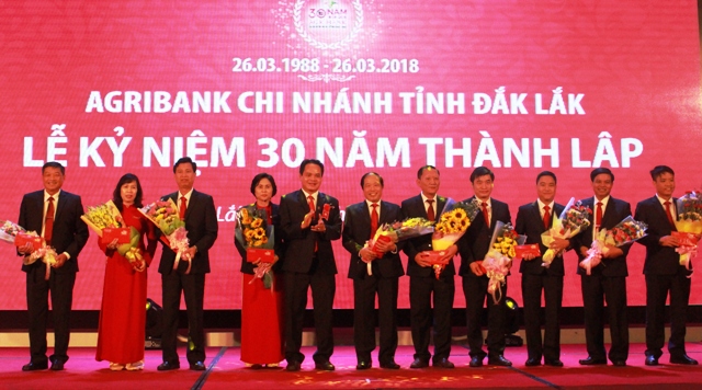 Agribank Đắk Lắk kỷ niệm 30 năm thành lập