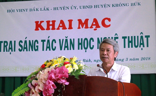 Khai mạc trại sáng tác văn học nghệ thuật năm 2018