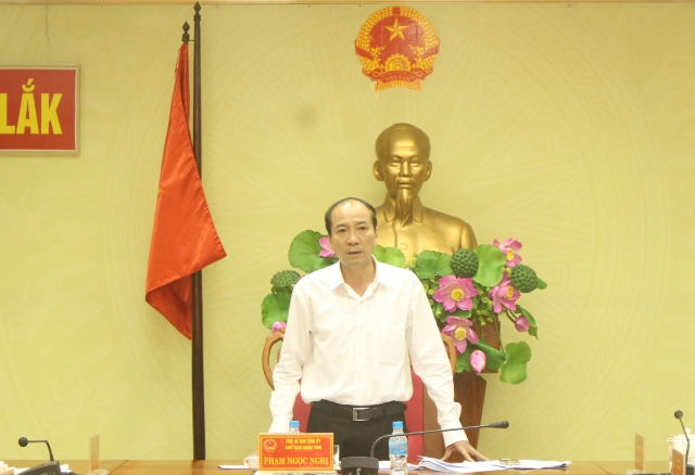 UBND tỉnh họp thông qua nội dung trình Kỳ họp thứ 6, HĐND tỉnh khóa IX