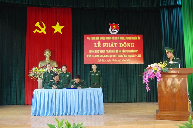 Đoàn Thanh niên BĐBP tỉnh Đắk Lắk tổ chức nhiều hoạt động chào mừng kỷ niệm 87 năm Ngày thành lập Đoàn TNCS Hồ Chí Minh.