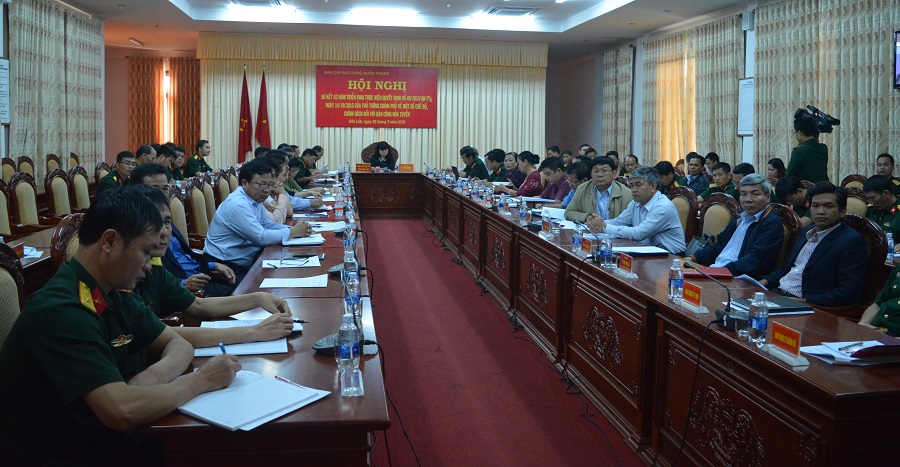 Sơ kết 2 năm triển khai thực hiện chính sách đối với dân công hỏa tuyến tham gia kháng chiến chống Pháp, chống Mỹ, chiến tranh bảo vệ Tổ quốc và làm nhiệm vụ quốc tế.