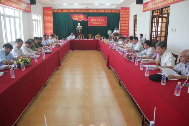 Hội thảo Lịch sử Đảng bộ huyện Buôn Đôn giai đoạn 1954 – 2015