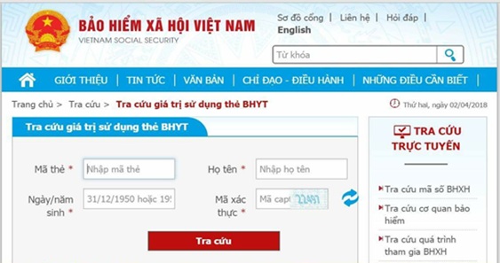 BHXH tỉnh hoàn thành việc cấp thẻ BHYT theo mã số BHXH