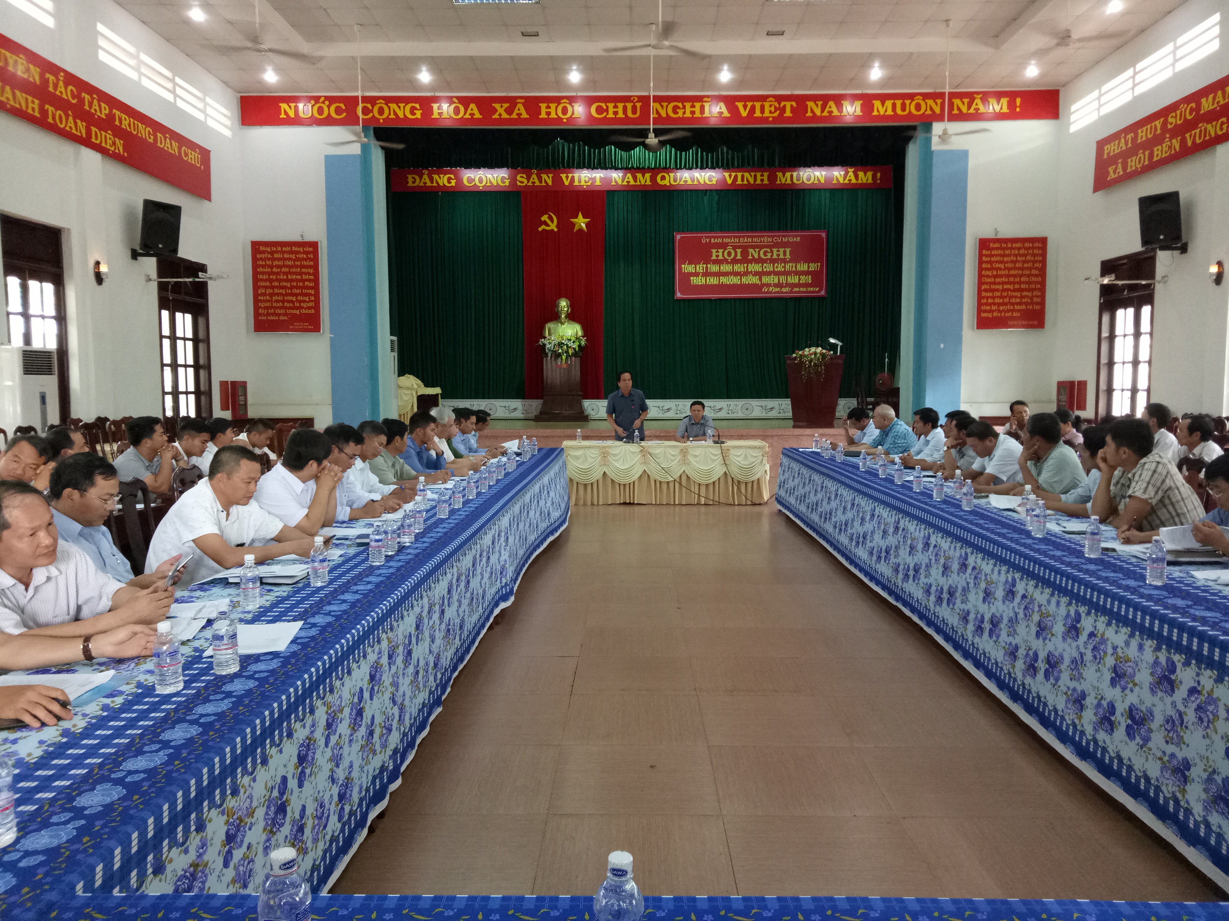 Huyện Cư M'gar tổng kết tình hình hoạt động của HTX năm 2017 và triển khai nhiệm vụ năm 2018