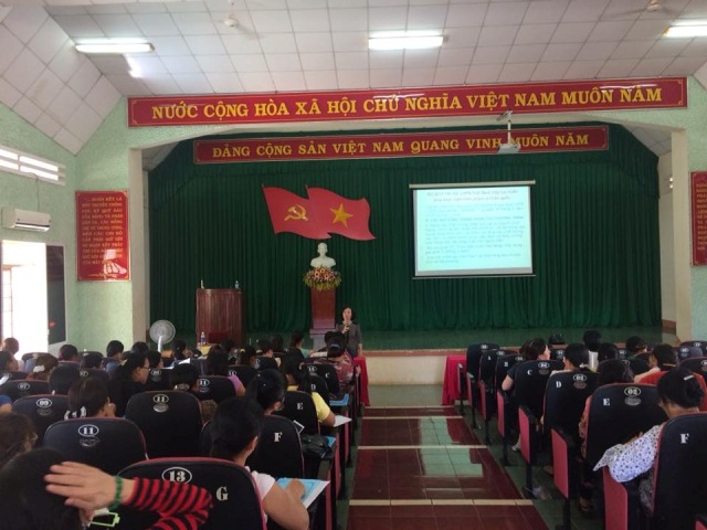 Hội LHPN thành phố Buôn Ma Thuột tổ chức Hội nghị phổ biến, giáo dục pháp luật và tập huấn nghiệp vụ công tác Hội  năm 2018