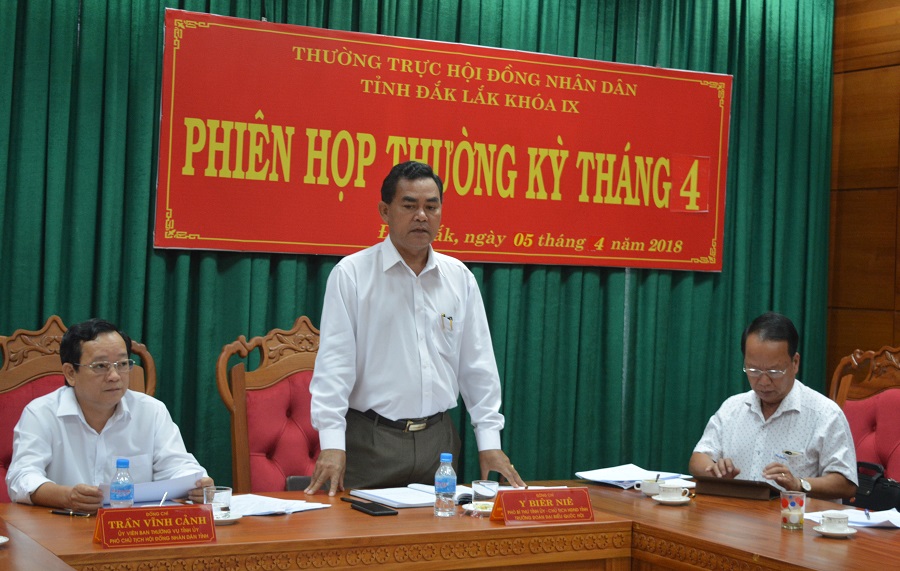 Thường trực HĐND tỉnh triển khai nhiệm vụ tháng 4/2018.