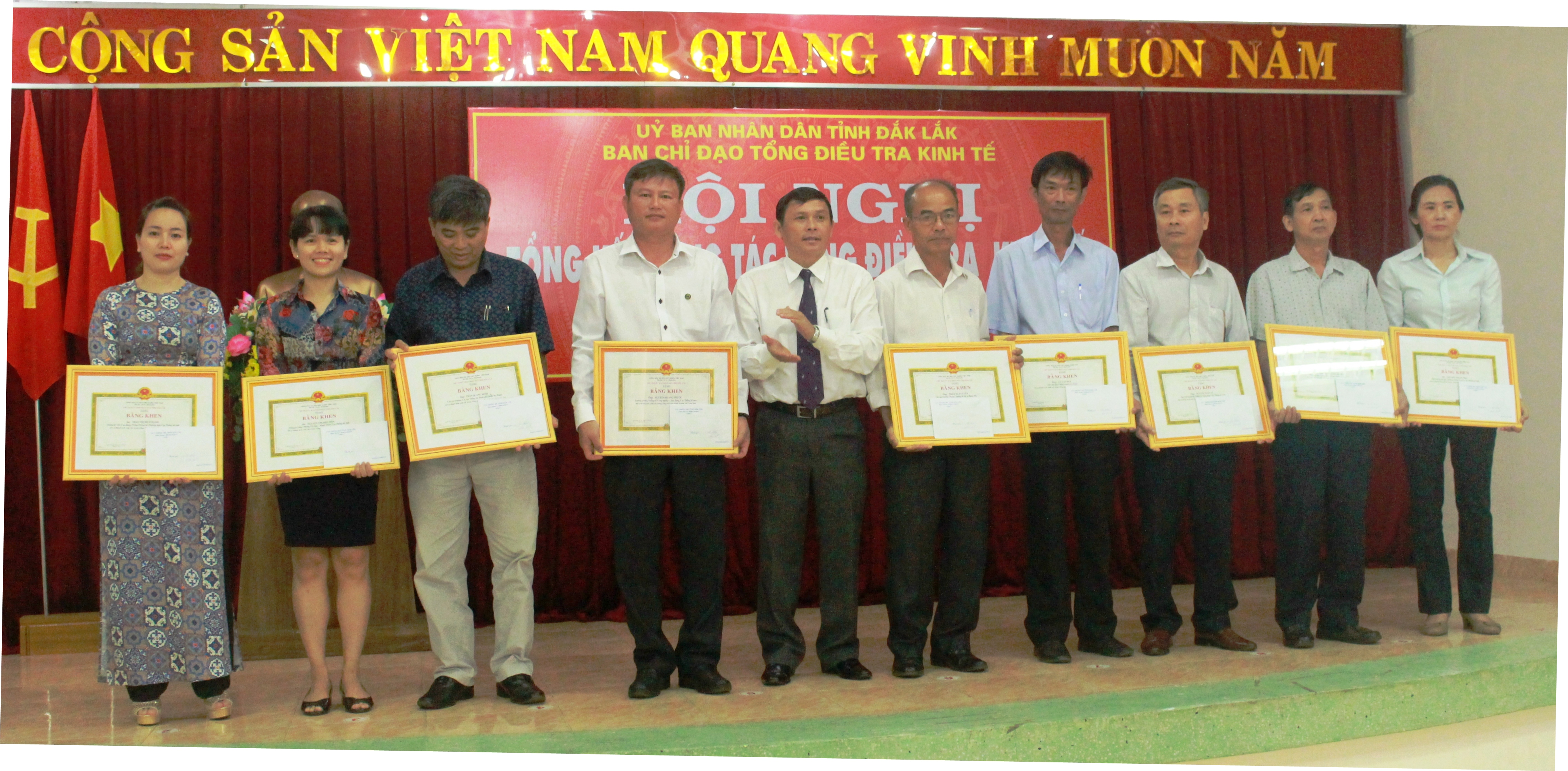 Hội nghị tổng kết công tác tổng điều tra kinh tế năm 2017