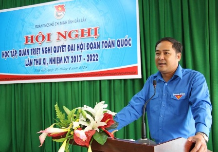 Hội nghị học tập, quán triệt Nghị quyết Đại hội Đoàn toàn quốc lần thứ XI, nhiệm kỳ 2017 – 2022