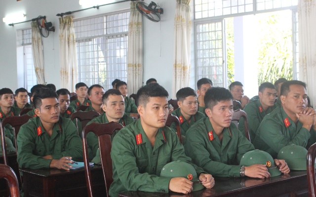 Khai giảng lớp đào tạo sĩ quan dự bị bộ binh khóa 10, năm 2018