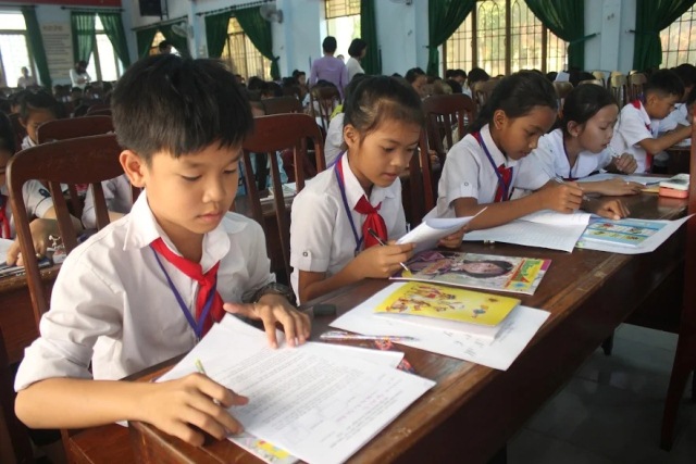 Khai mạc Giao lưu “Tiếng Việt của chúng em” năm học 2017-2018