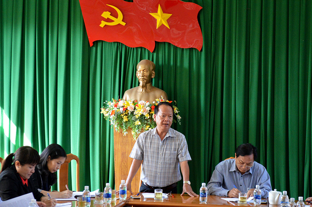 Giám sát tình hình xây dựng, thực hiện Đề án vị trí việc làm tại huyện Krông Ana