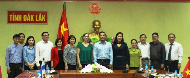 Dak Lak PPC receives Delegation of Finland Embassy, ActionAid