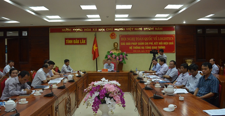 Hội nghị trực tuyến toàn quốc về logistics, các giải pháp giảm chi phí, kết nối hiệu quả hệ thống hạ tầng giao thông.