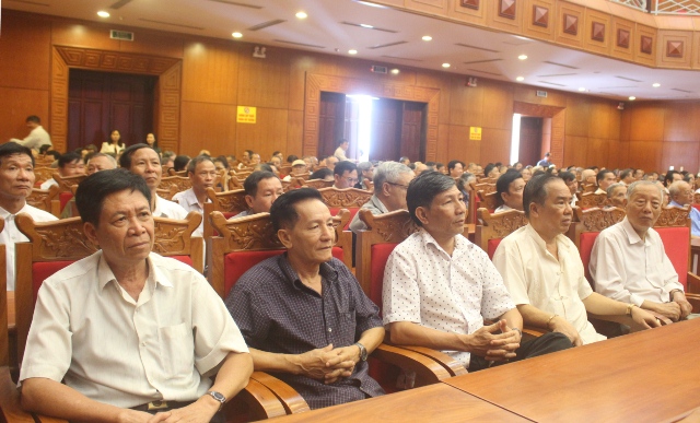 Hội nghị thông báo tình hình thời sự cho cán bộ hưu trí quý I /2018