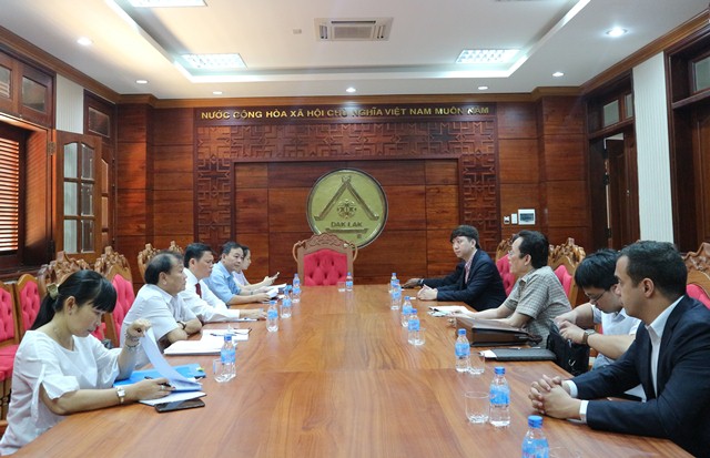 UBND tỉnh  làm việc với Công ty năng lượng AVAADA