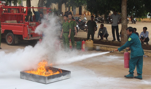 Phát huy phong trào toàn dân phòng cháy và chữa cháy