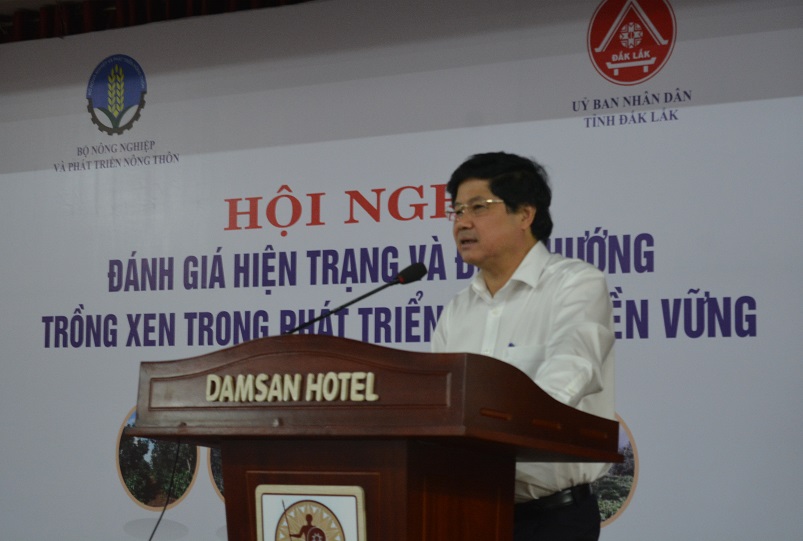 Hội nghị đánh giá hiện trạng và định hướng trồng xen trong phát triển cà phê bền vững.