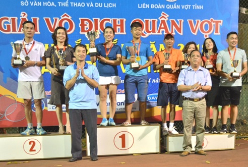 Bế mạc Giải vô địch Quần vợt tỉnh Đắk Lắk năm 2018