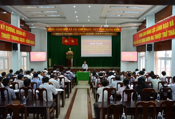 UBND thành phố Buôn Ma Thuột tổ chức Hội nghị đánh giá tình hình thực hiện công tác tháng 4 và triển khai nhiệm vụ trọng tâm tháng 5/2018