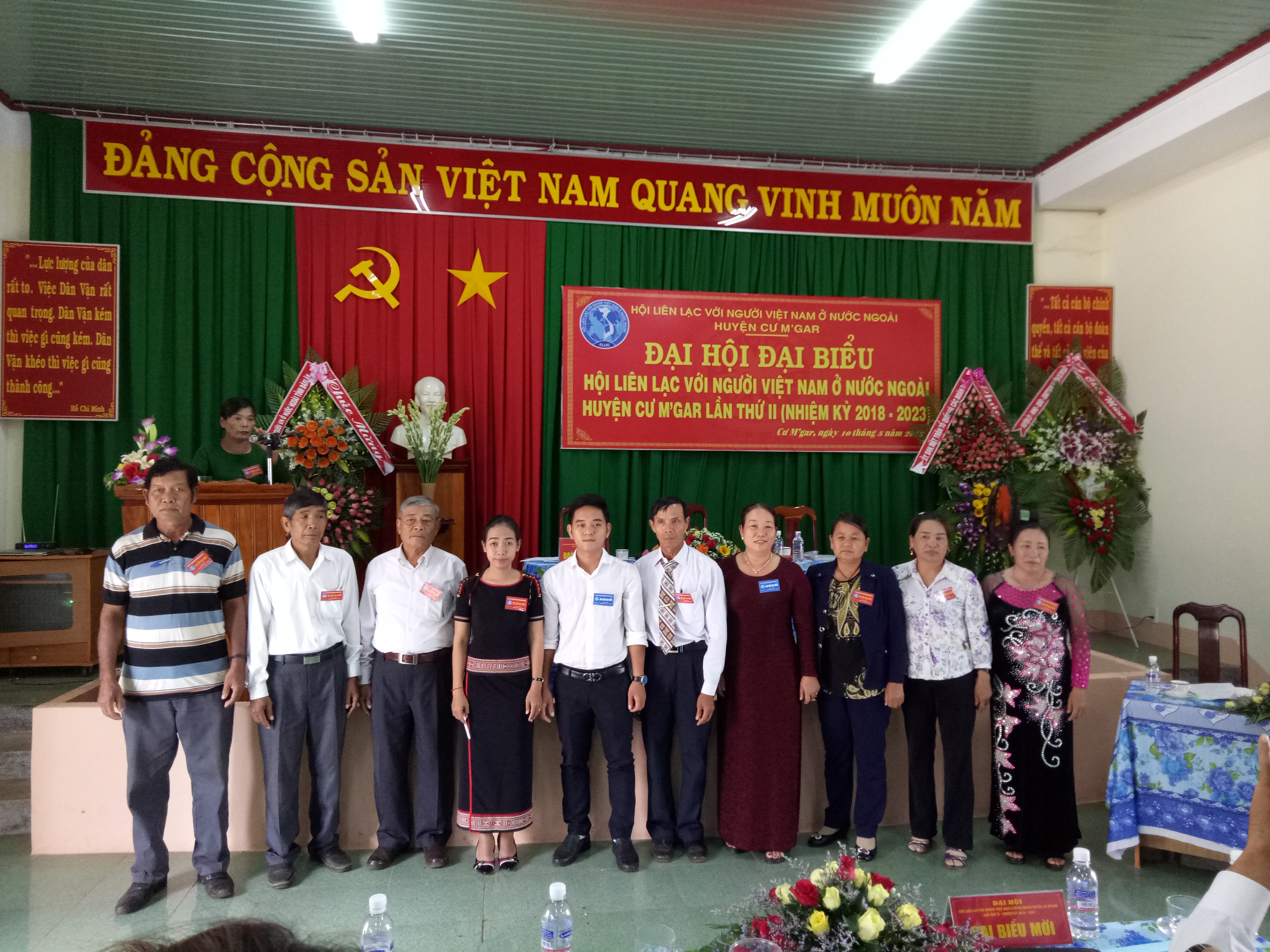 Đại hội đại biểu Hội Liên lạc với người Việt Nam ở nước ngoài huyện Cư M'gar lần thứ II (nhiệm kỳ 2018-2023)