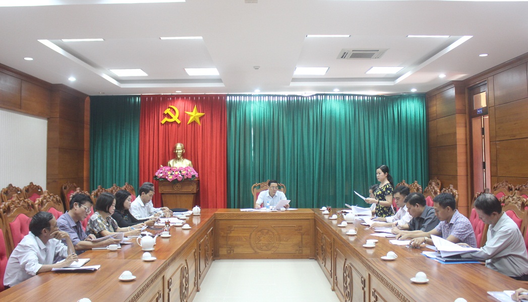 Họp Ban Tổ chức Hội thi “Hòa giải viên giỏi cấp tỉnh năm 2018”