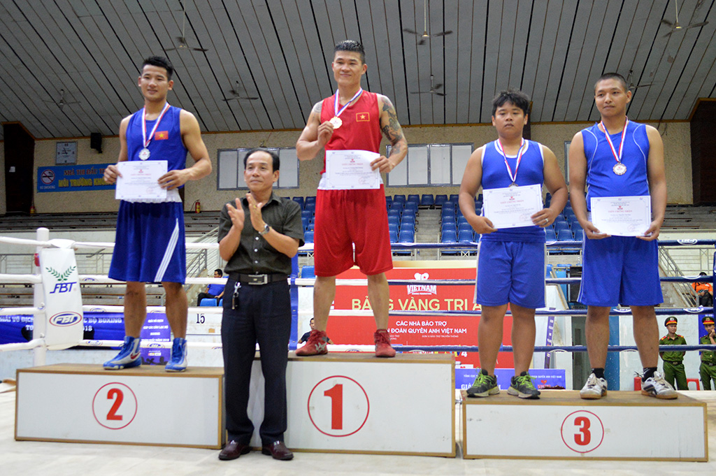 Giải vô địch cúp các Câu lạc bộ Boxing toàn quốc năm 2018: Đắk Lắk nhất toàn đoàn nội dung nam