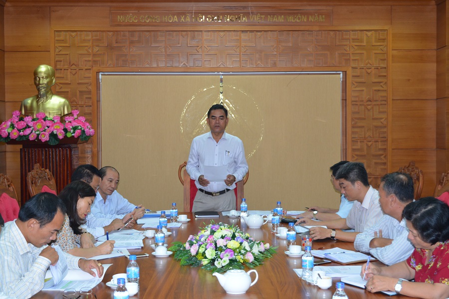 Đoàn Đại biểu Quốc hội tỉnh họp lấy ý kiến kiến nghị với Quốc hội, các cơ quan Trung ương trong Kỳ họp thứ Năm, Quốc hội khóa XIV sắp tới