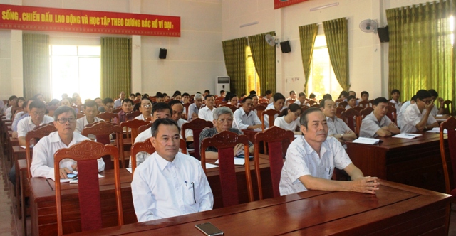 Hội nghị học tập, quán triệt Nghị quyết 23- NQ/TW và tuyên truyền về biển, đảo năm 2018