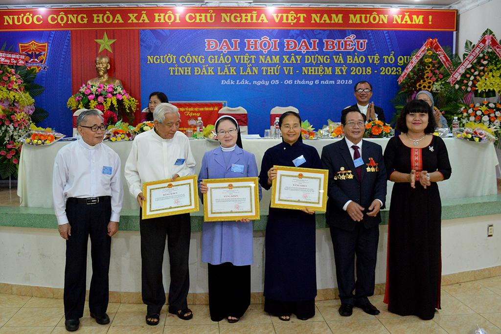 Đại hội Đại biểu Người công giáo Việt Nam xây dựng và bảo vệ Tổ quốc tỉnh Đắk Lắk lần thứ VI.