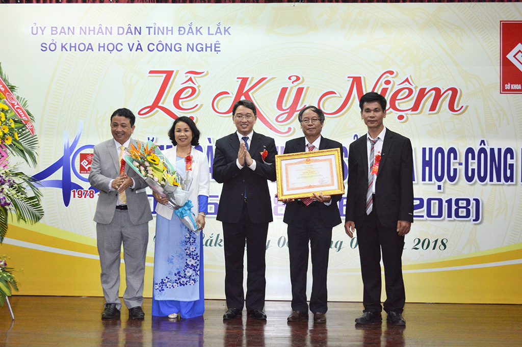 Sở Khoa học và Công nghệ kỷ niệm 40 năm hình thành và phát triển