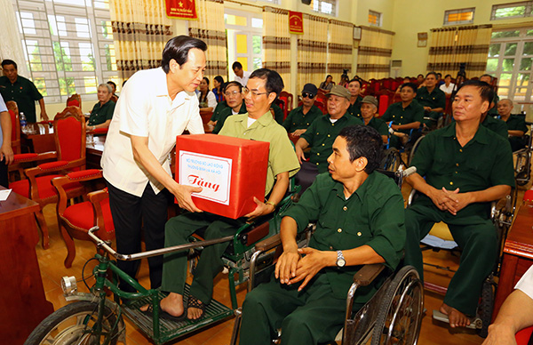 Tổng kết 5 năm thi hành Pháp lệnh ưu đãi người có công với cách mạng