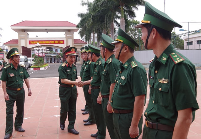 Bộ Tổng Tham mưu QĐNDVN kiểm tra công tác sẵn sàng chiến đấu tại      Bộ Chỉ huy Bộ đội Biên phòng tỉnh Đắk Lắk